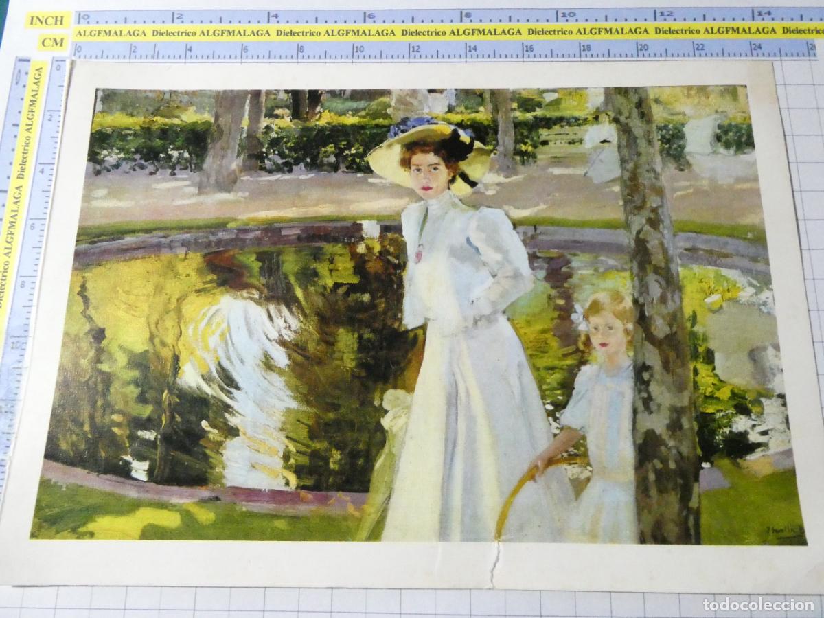 Arte: L&Aacute;MINA ARTE PINTURA. LA GRANJA DE JOAQU&Iacute;N SOROLLA. 30