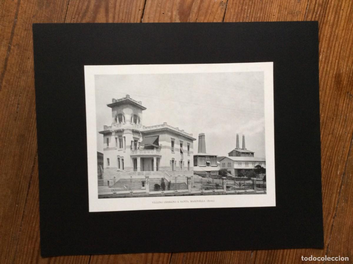 Arte: L&acute;architettura italiana - Villino cerrano a Santa Marinella ( Roma ), 1914. Envio gr&aacute;tis
