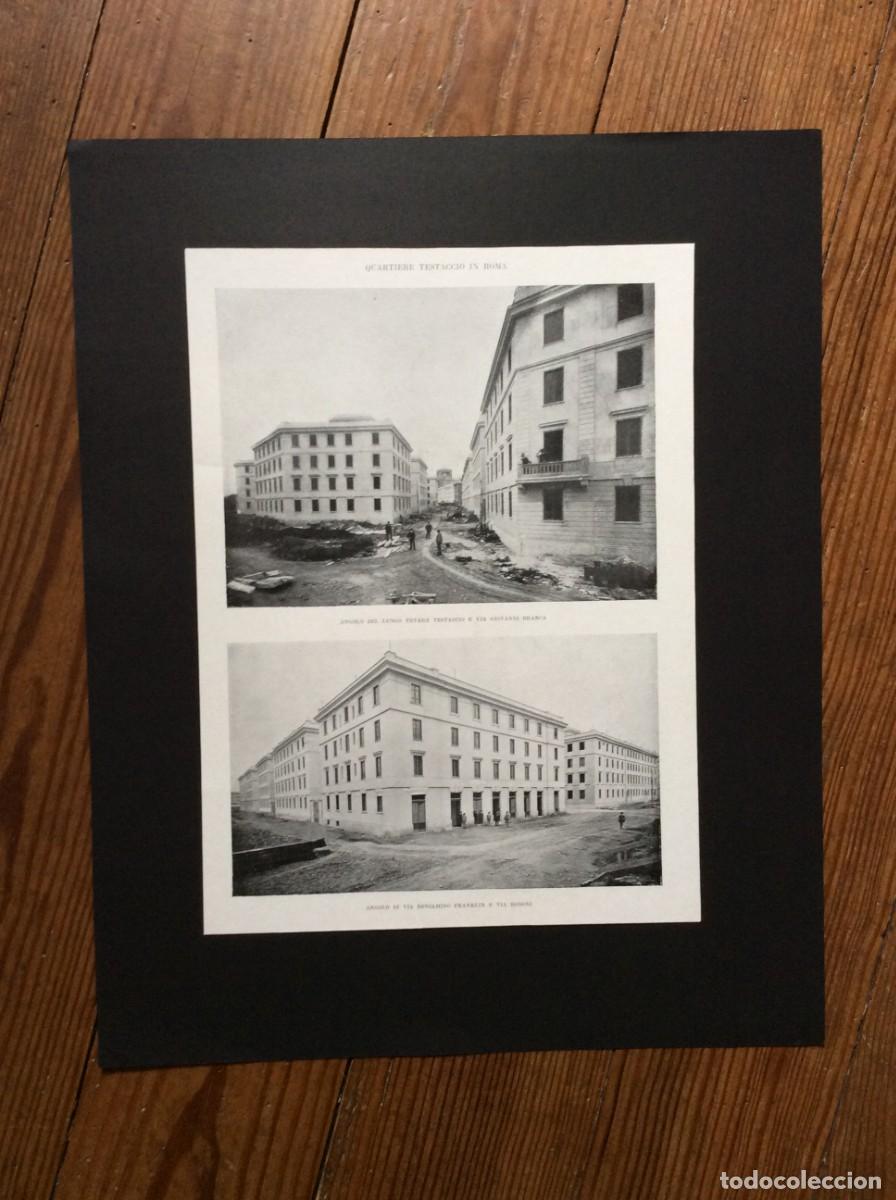 Arte: L&acute;architettura italiana - Quatiere testaccio in Roma, 1914. Envio gr&aacute;tis