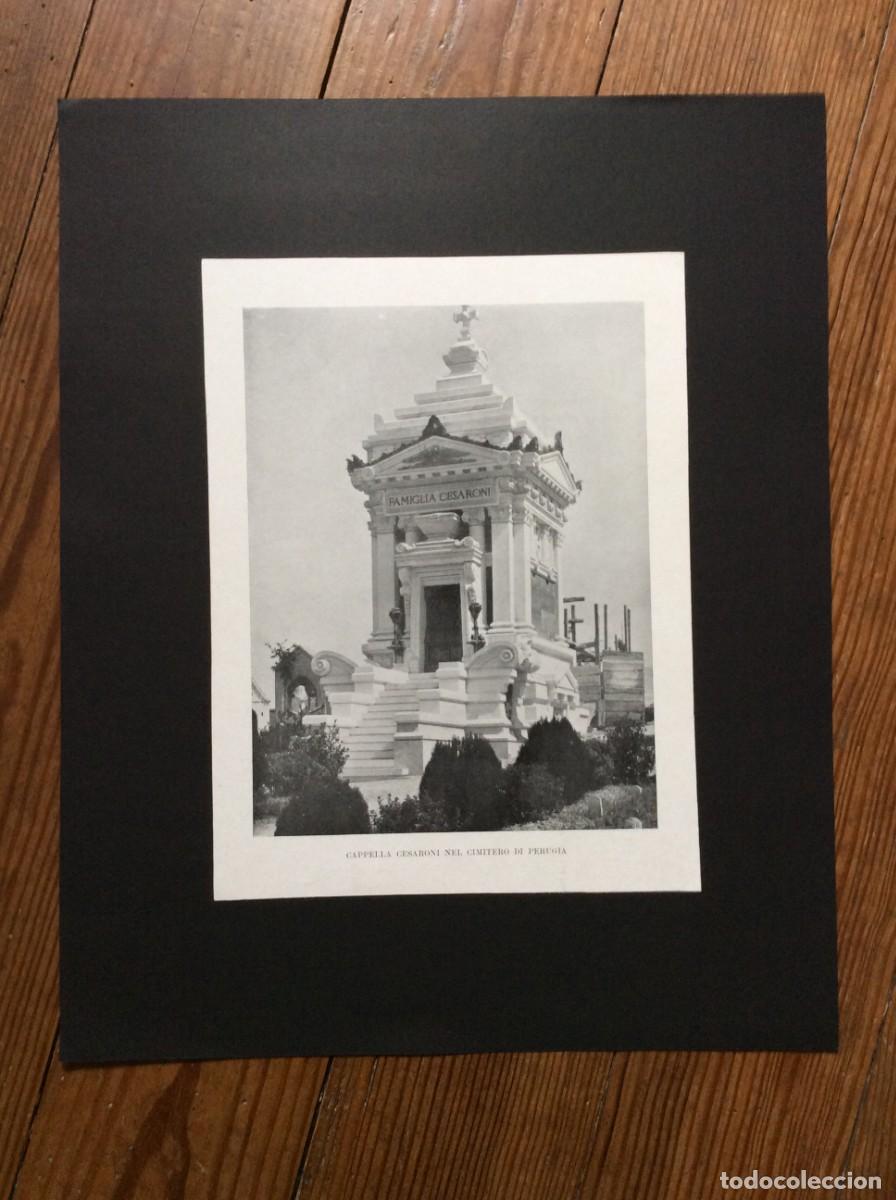 Arte: L&acute;architettura italiana - Capella Cesaroni nel cimitero di Perugia, 191? Envio gr&aacute;tis