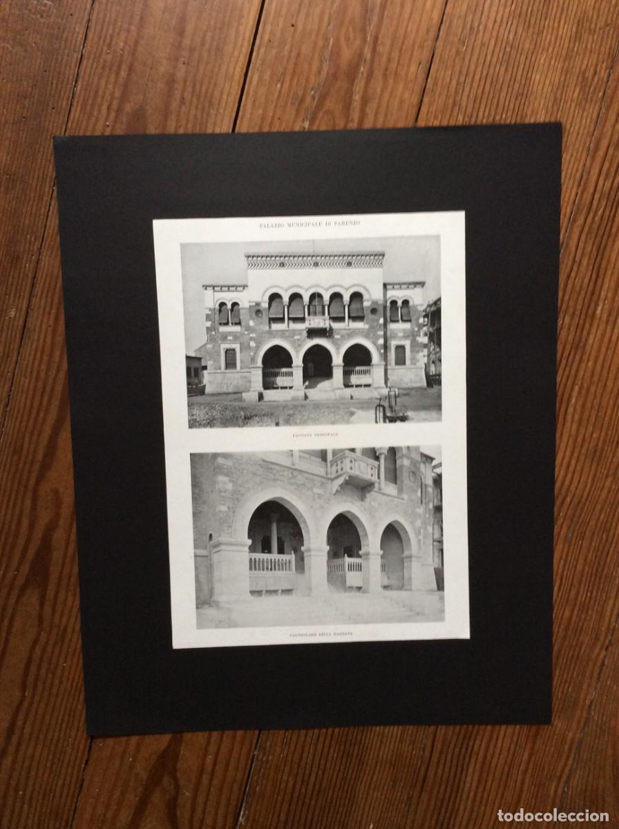 Arte: L&acute;architettura italiana - Palazzo Municipale di Parenzo, 191? Envio gr&aacute;tis