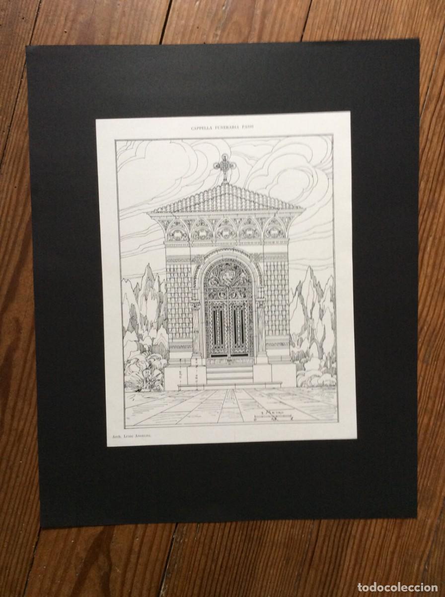 Arte: L&acute;architettura italiana -Capella Funeraria Passi, 191? Envio gr&aacute;tis