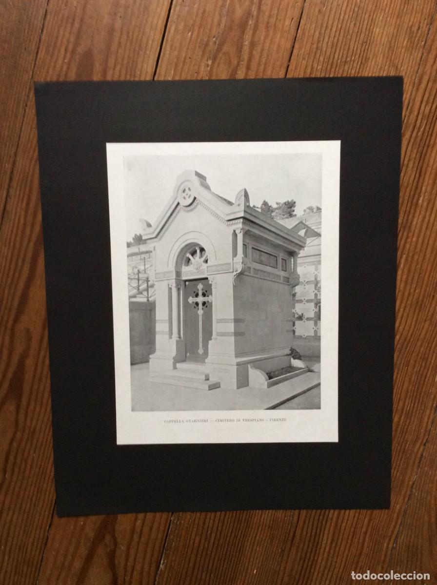 Arte: L&acute;architettura italiana - Capella Guarnieri - Cimitero di Trespiano - Firenze, 191? Envio gr&aacute;tis