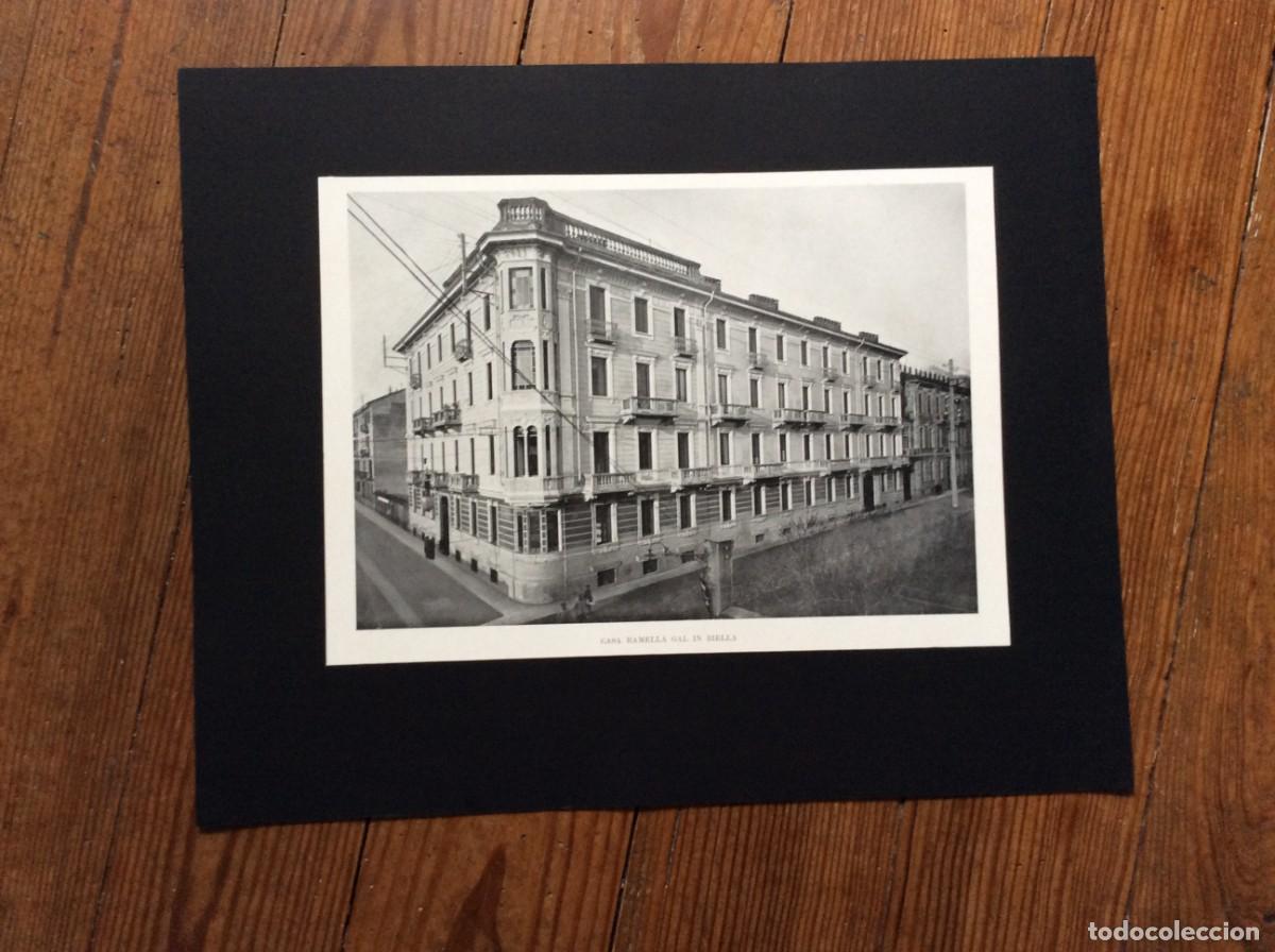 Arte: L&acute;architettura italiana - Casa Ramella Gal, in Biella, 191? Envio gr&aacute;tis