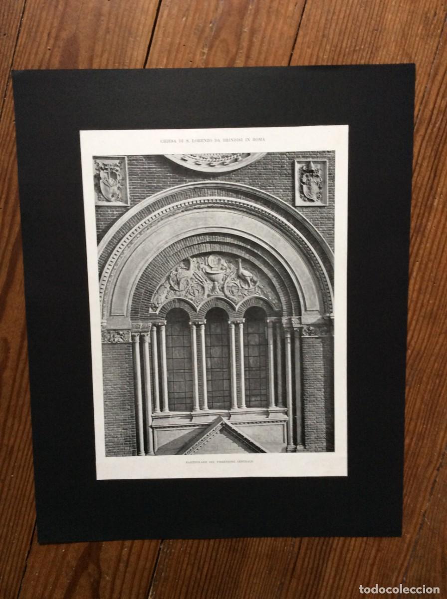 Arte: L&acute;architettura italiana - Chiesa di S. Lorenzo da Brindisi in Roma, 191? Envio gr&aacute;tis