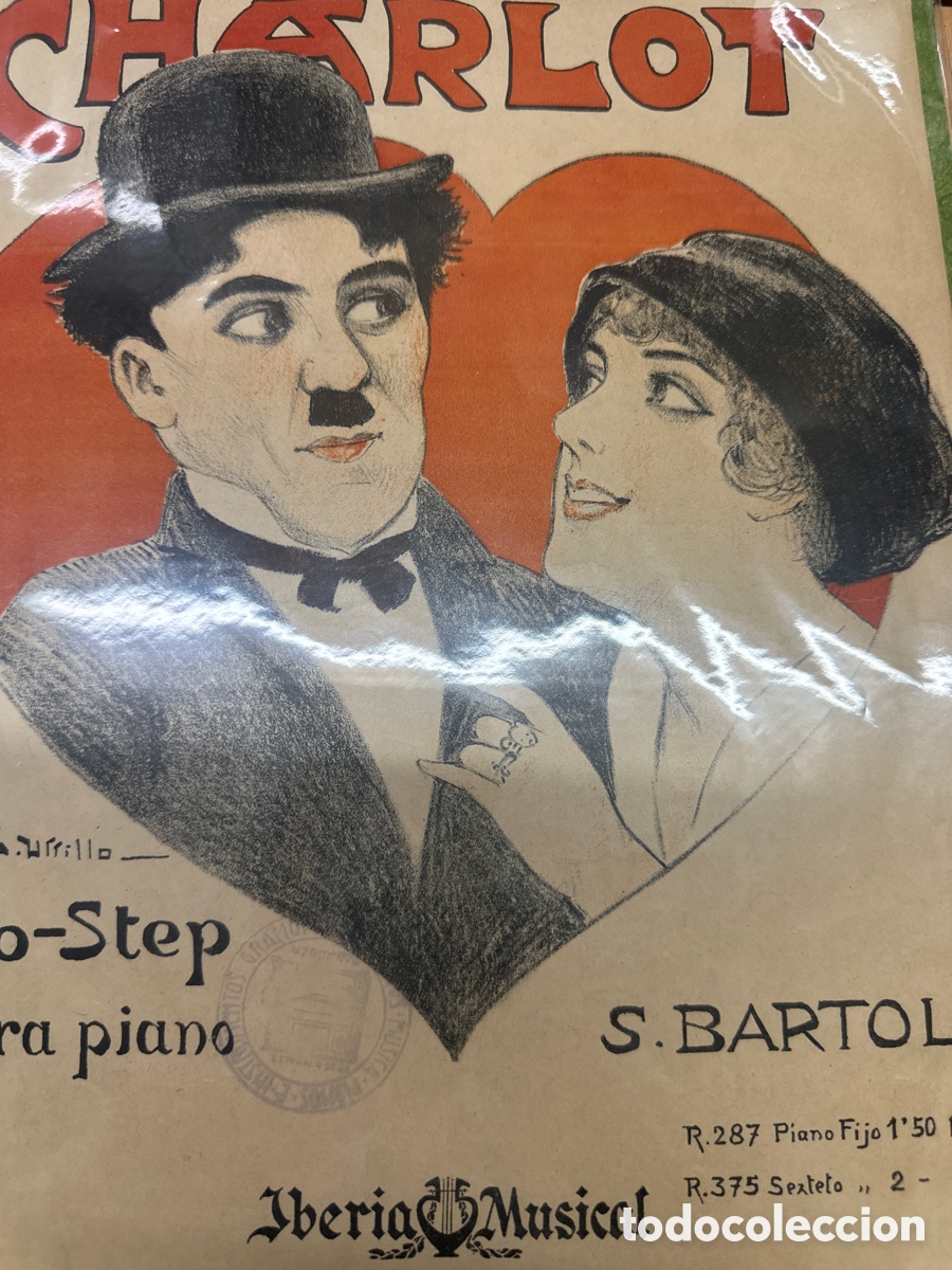 Arte: Utrillo partitura Charlot two step - Foto 3