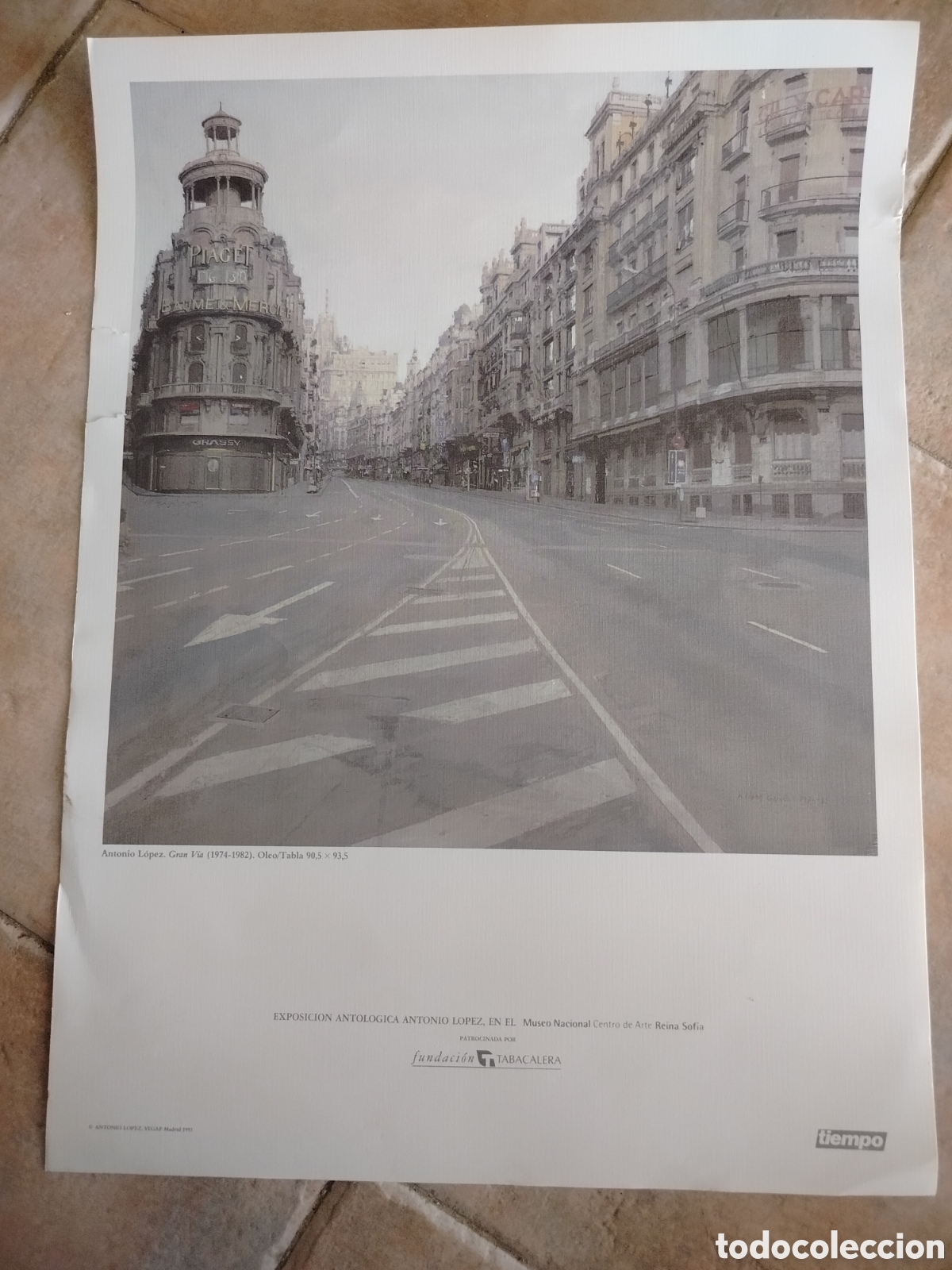 Arte: Antonio L&oacute;pez L&aacute;mina 1993 - Foto 1