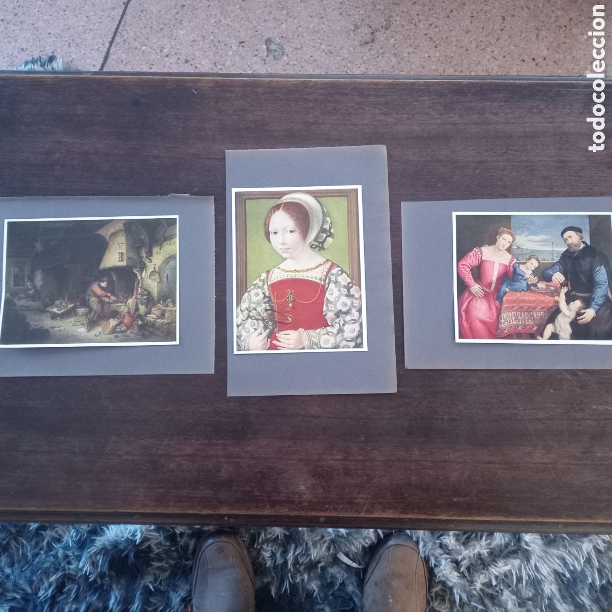 Arte: LOTE 3 LAMINAS OBRAS DEL RENACIMIENTO SIGLOS XV Y XVI