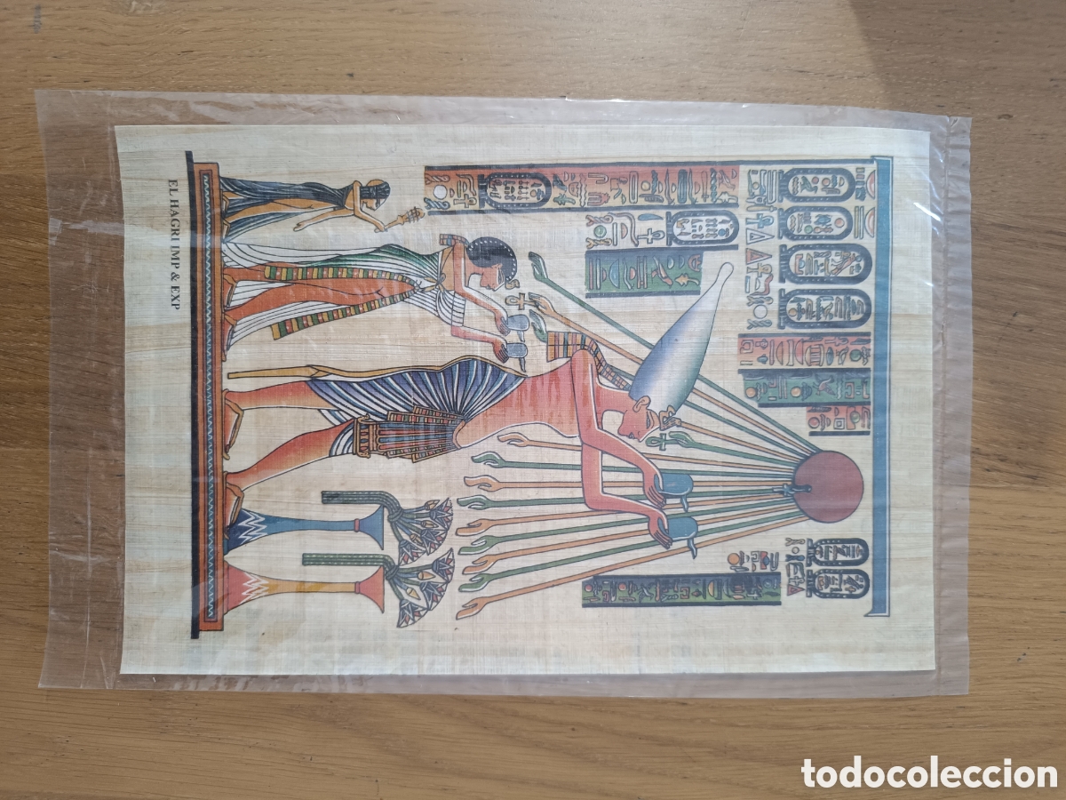 Arte: Lote de 9 papiros Egipcios - Foto 11