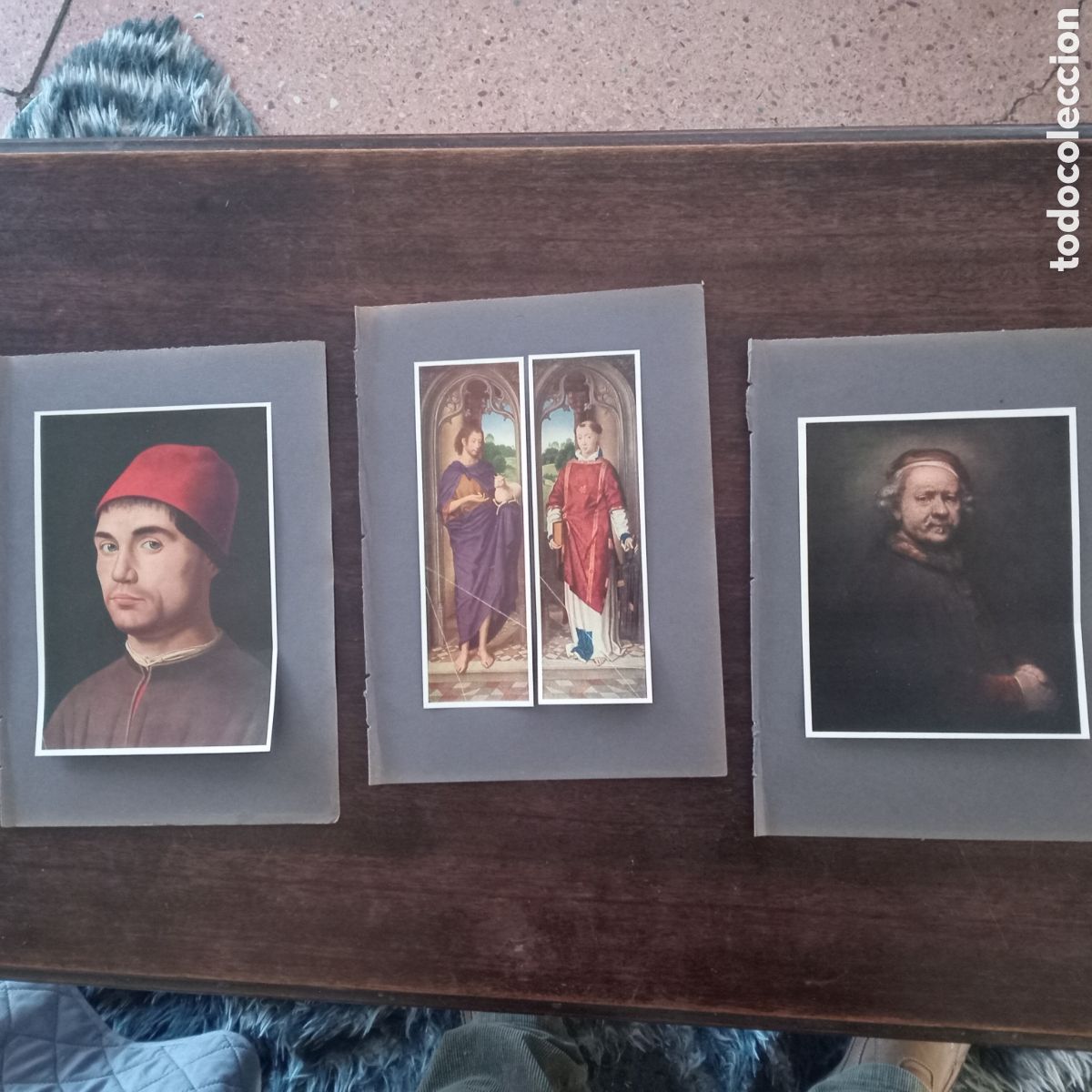 Arte: LOTE DE 3 LAMINAS ANTIGUAS RETRATOS E ICONOGRAFIA DEL RENACIMIENTO