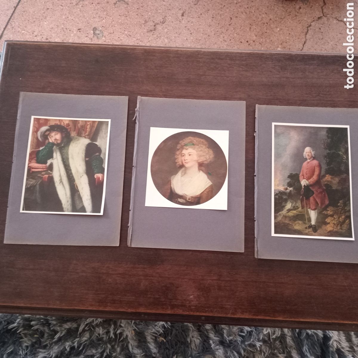 Arte: ANTIGUAS LANIMAS CON GRABADOS ANTIGUOS CON SOPORTES RIGIDOS ORIGINALES