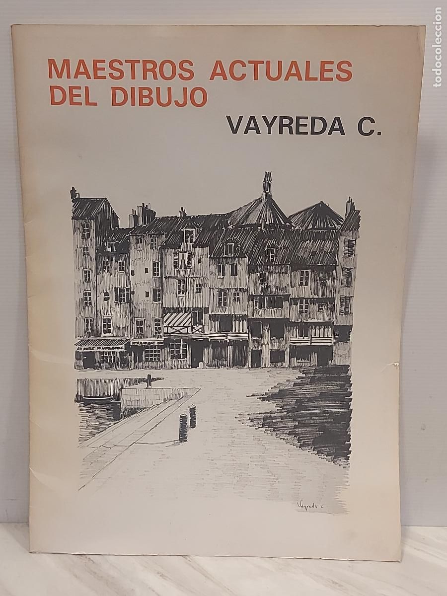 Arte: 1984 | MAESTROS ACTUALES DEL DIBUJO | VAYREDA CANADELL | CARPETA CON 8 L&Aacute;MINAS