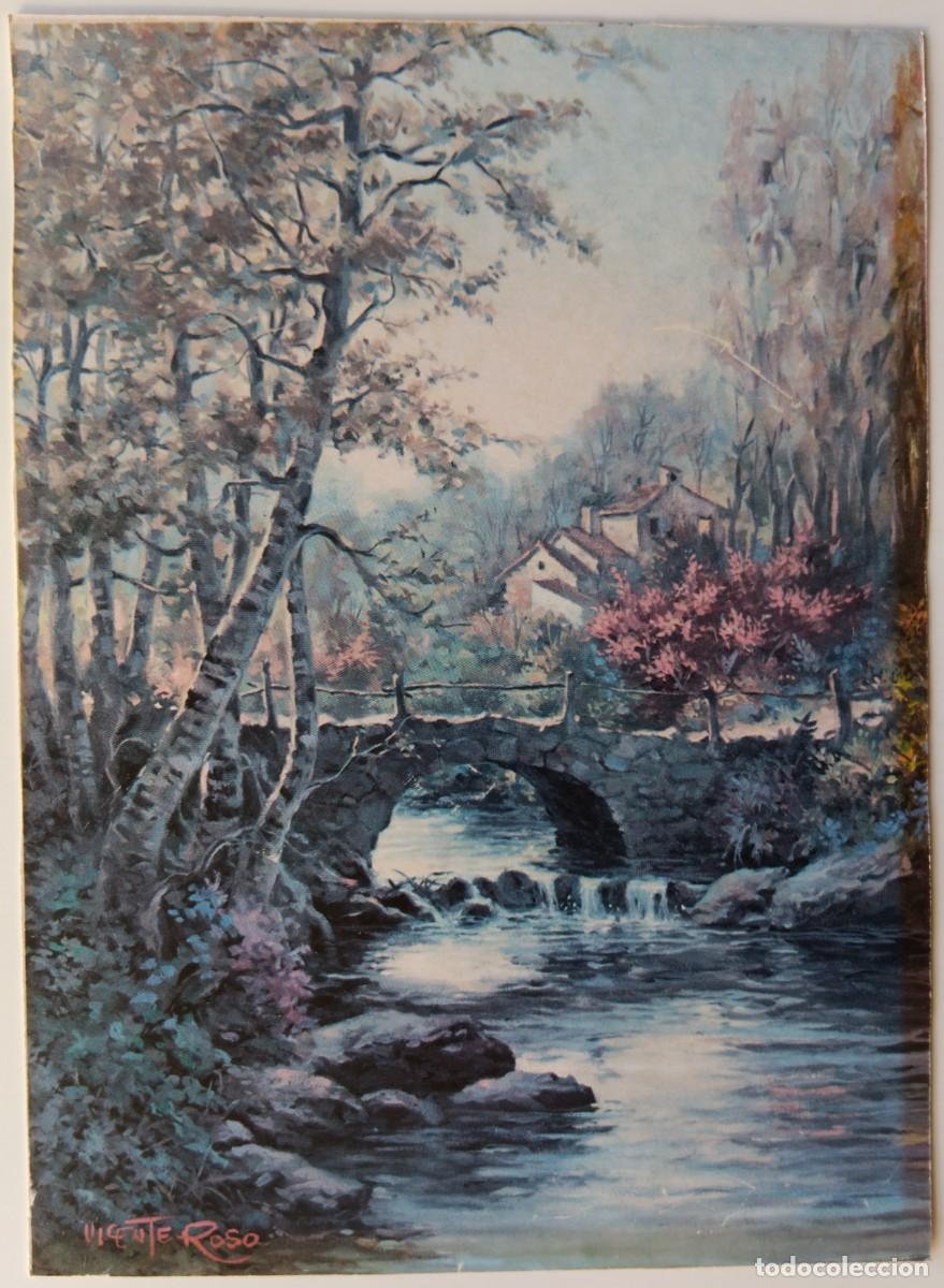 Art: L&Aacute;MINA VINTAGE 18 X 13. VICENTE ROSO. L.G. TALLEDA, BARCELONA. PRINTED IN SPAIN. TROYA N&ordm; 29.