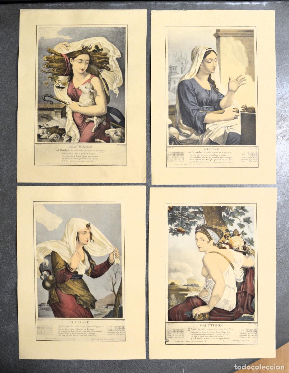 Arte: Mitolog&iacute;a. Musas. Colecci&oacute;n de 10 l&aacute;minas.