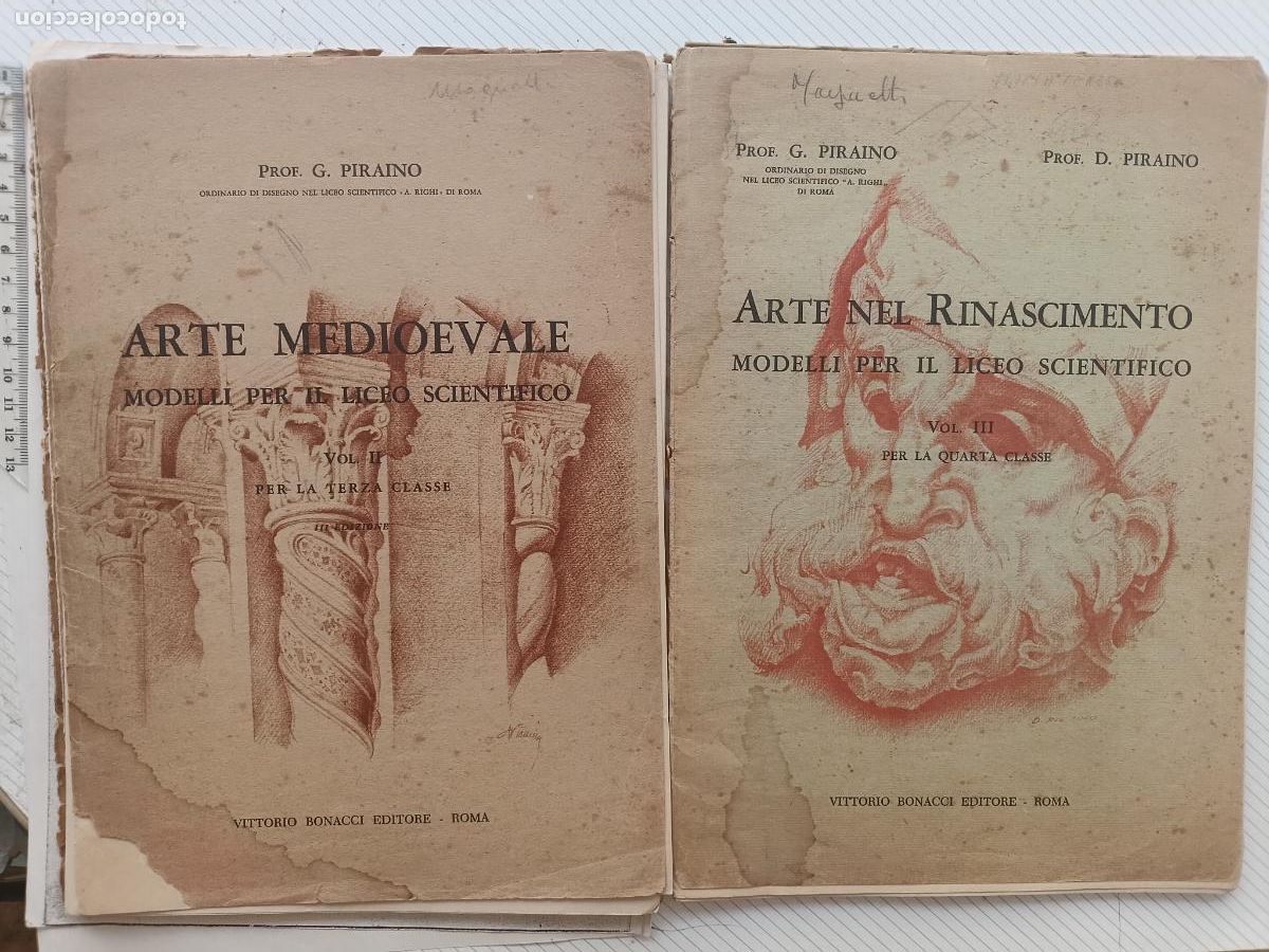 Arte: Italia, Roma Arte Medioevale y Renacimiento. L&aacute;minas, G. Piraino. Arte rom&aacute;nico