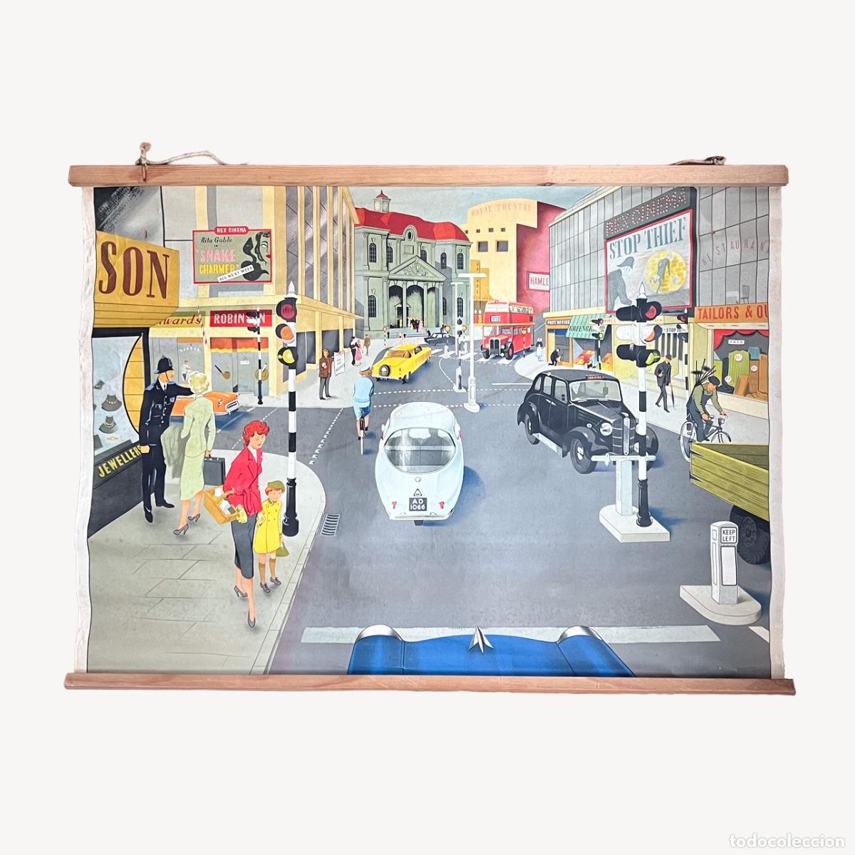 Arte: Cartel Litograf&iacute;a de Elizabeth Skilton para General Service English Wall Pictures, 1950s N&ordm; 5