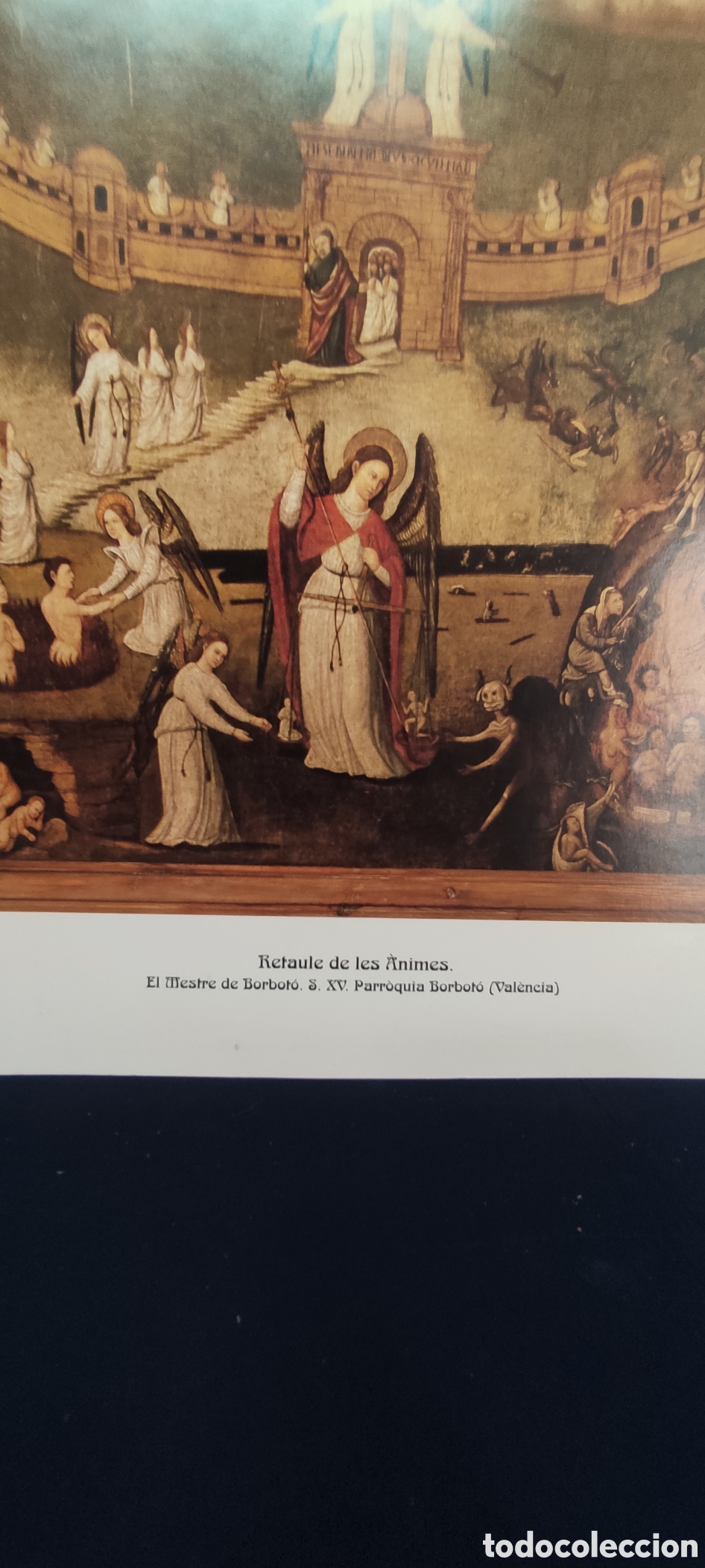 Arte: Lamina, Retablo de las animas , Borboto