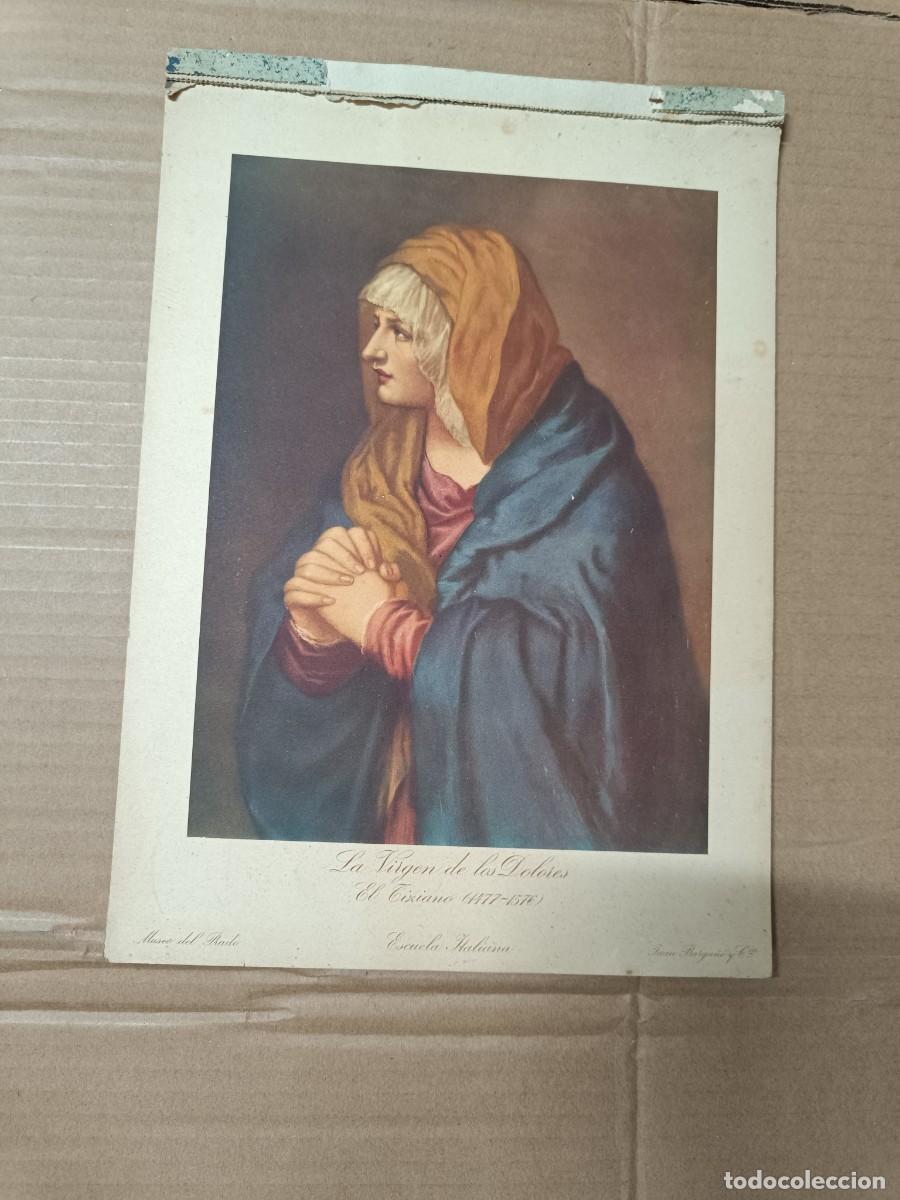 Arte: ANTIGUA COLECCION DE LAMINAS DE ARTE, MUSEO DEL PRADO, LOUVRE, FLORENCIA -P3