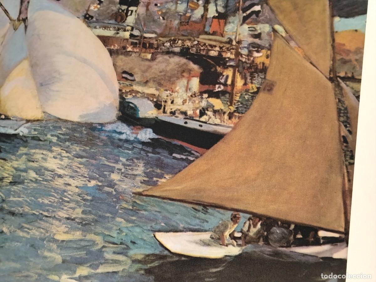 Arte: OBRA TITULADA REGATAS,PINTADO EN EL A&Ntilde;O 1908 POR EL MAESTRO DEL LUMINISMO ESPA&Ntilde;OL,JOAQUIN SOROLLA.