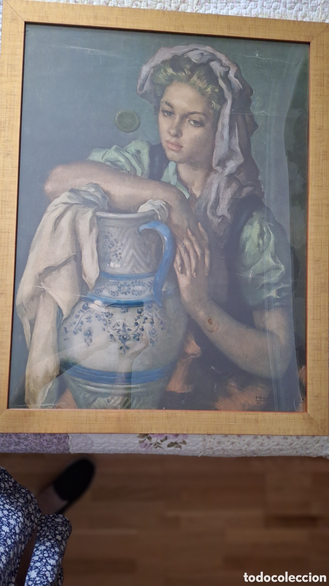 Arte: L&aacute;mina de cuadro de Francisco Ribera