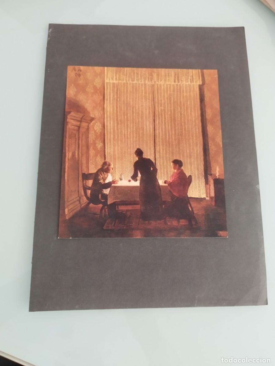 Arte: Lamina de La cena de Heinrich Reifferscheid