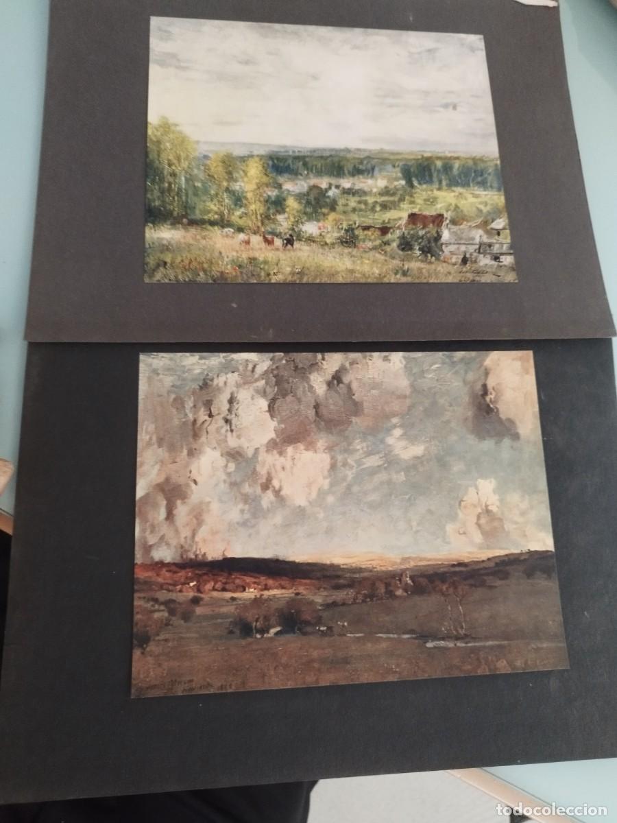 Arte: Dos Lamina de Paisaje de James Paterson. Y la de arriba a identificar 30551.