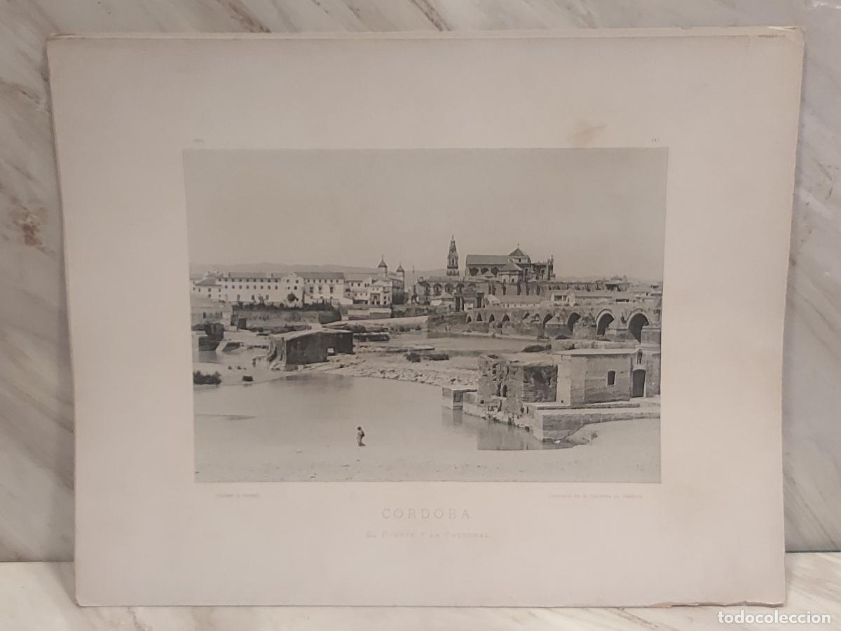 Arte: A&Ntilde;O 1892 | C&Oacute;RDOBA &ndash; EL PUENTE Y LA CATEDRAL | ESPA&Ntilde;A ILUSTRADA N.&ordm; 247 | HAUSER Y MENET