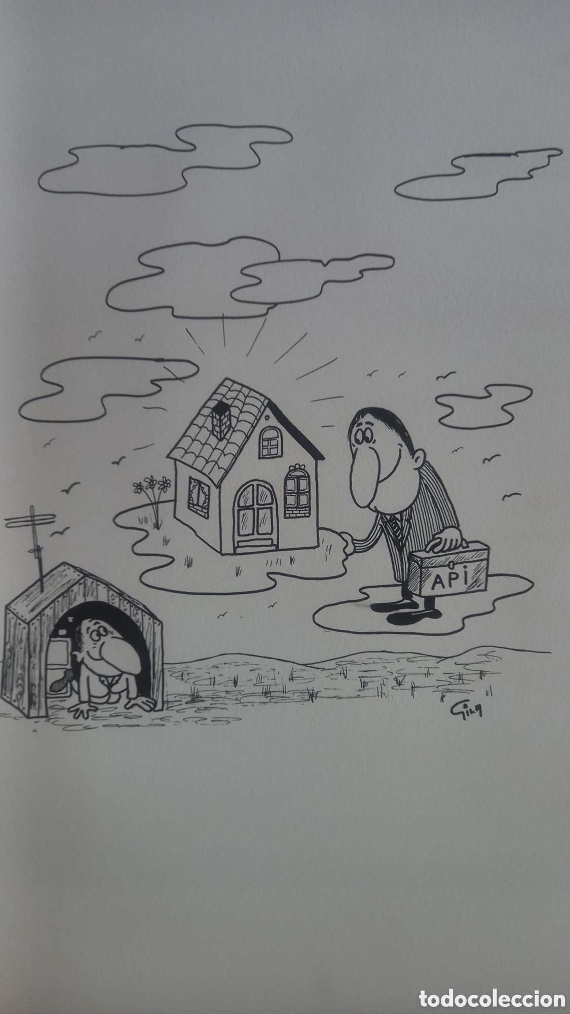 Arte: GILA. Dibujo o l&aacute;mina de tirada limitada. 42x 32 ctms.