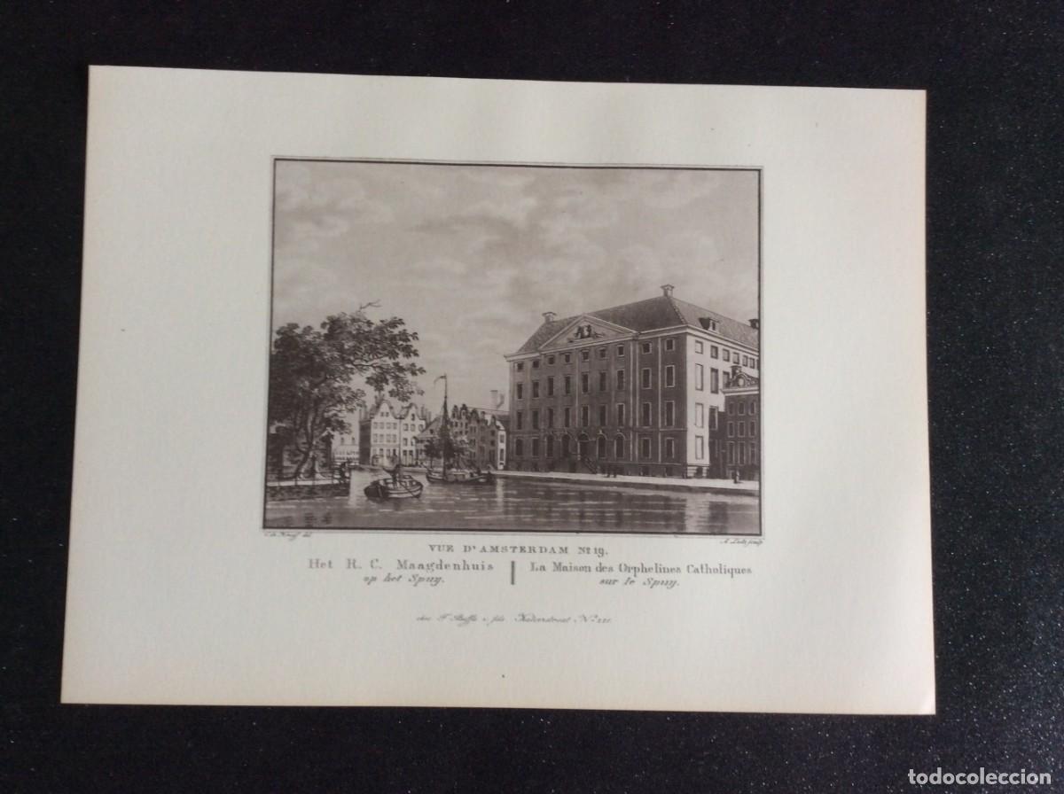 Arte: Estampas / Gravures / Prints Amsterdam Vintage (1969). Alta qualidade