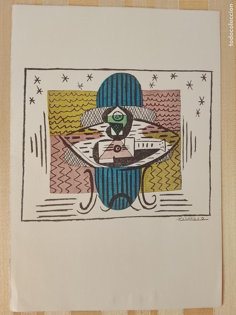 Arte: ANTIGUA LAMINA DE ARTE IDEAL PARA ENMARCAR ARTISTA GALERIA COLECCIONISTAS