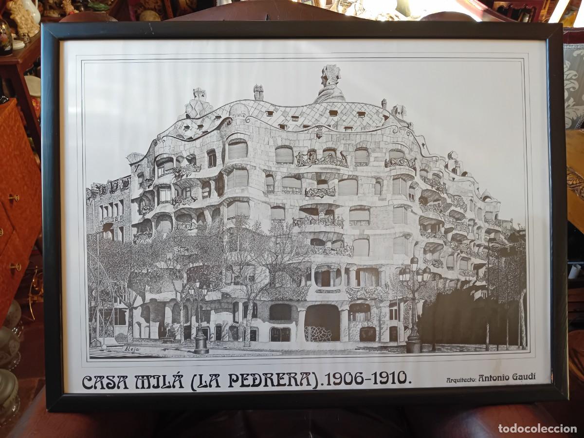 Arte: Casa Mila (La Pedrera) 1906-1910), arquitecto Antonio Gaud&iacute; y firmada Aleja