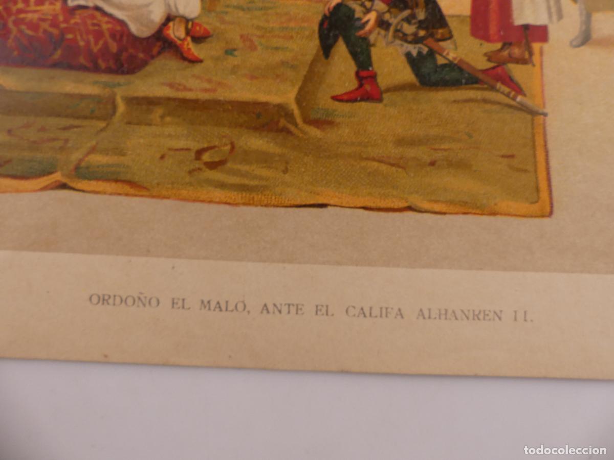 Arte: ANTIGUA LAMINA LITOGRAFIA - Foto 6