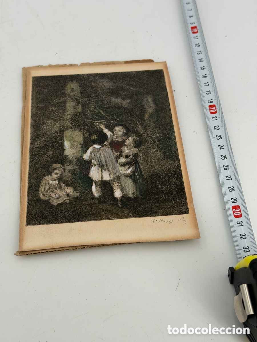 Arte: Antigua L&aacute;mina de Arte - Foto 7