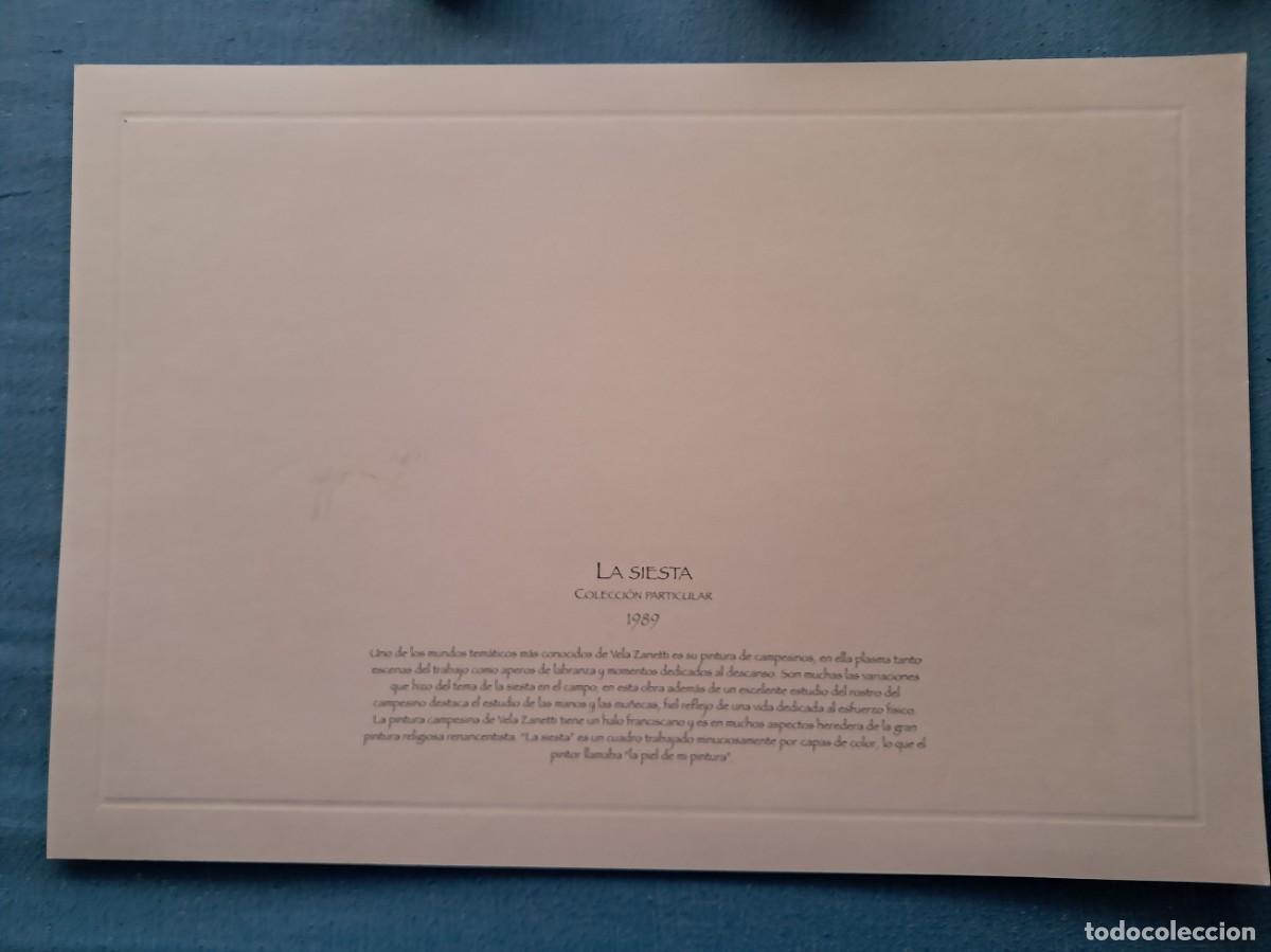 Arte: COLECCI&Oacute;N DE L&Aacute;MINAS DE VELA ZANETTI - Foto 7