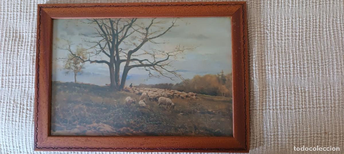 Arte: Dos laminas impresas enmarcadas en madera - Foto 3