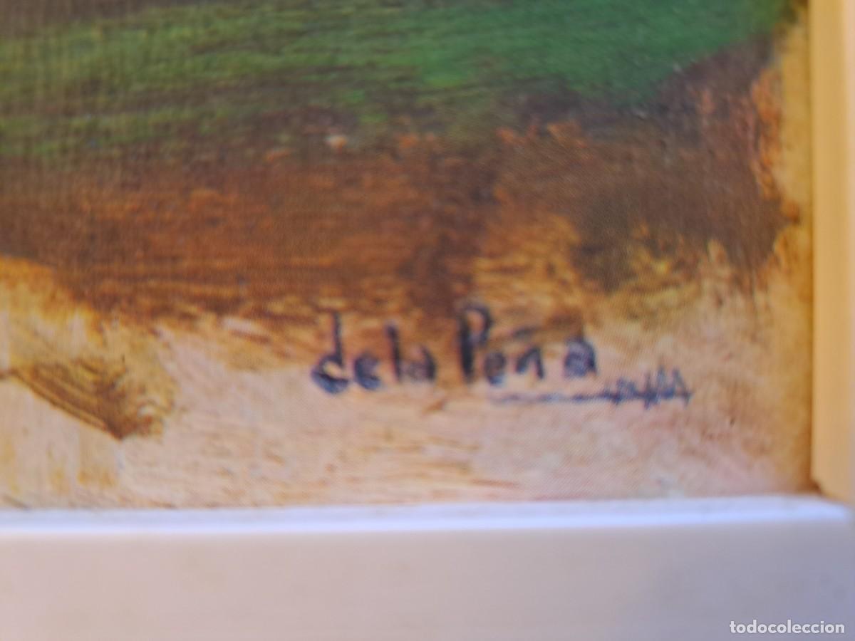 Arte: Cuadro l&aacute;mina sobre tablex Antonio de la Pe&ntilde;a - Foto 3