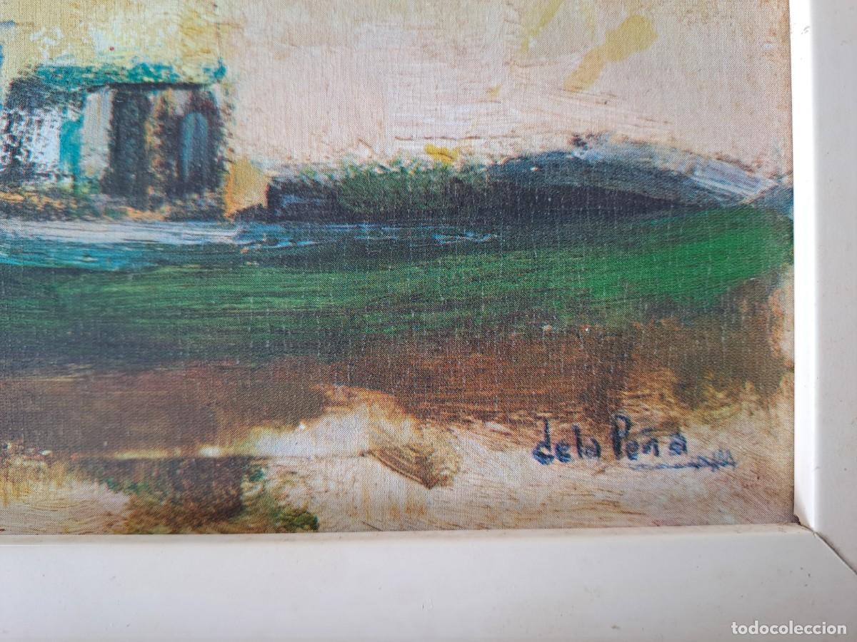 Arte: Cuadro l&aacute;mina sobre tablex Antonio de la Pe&ntilde;a - Foto 11