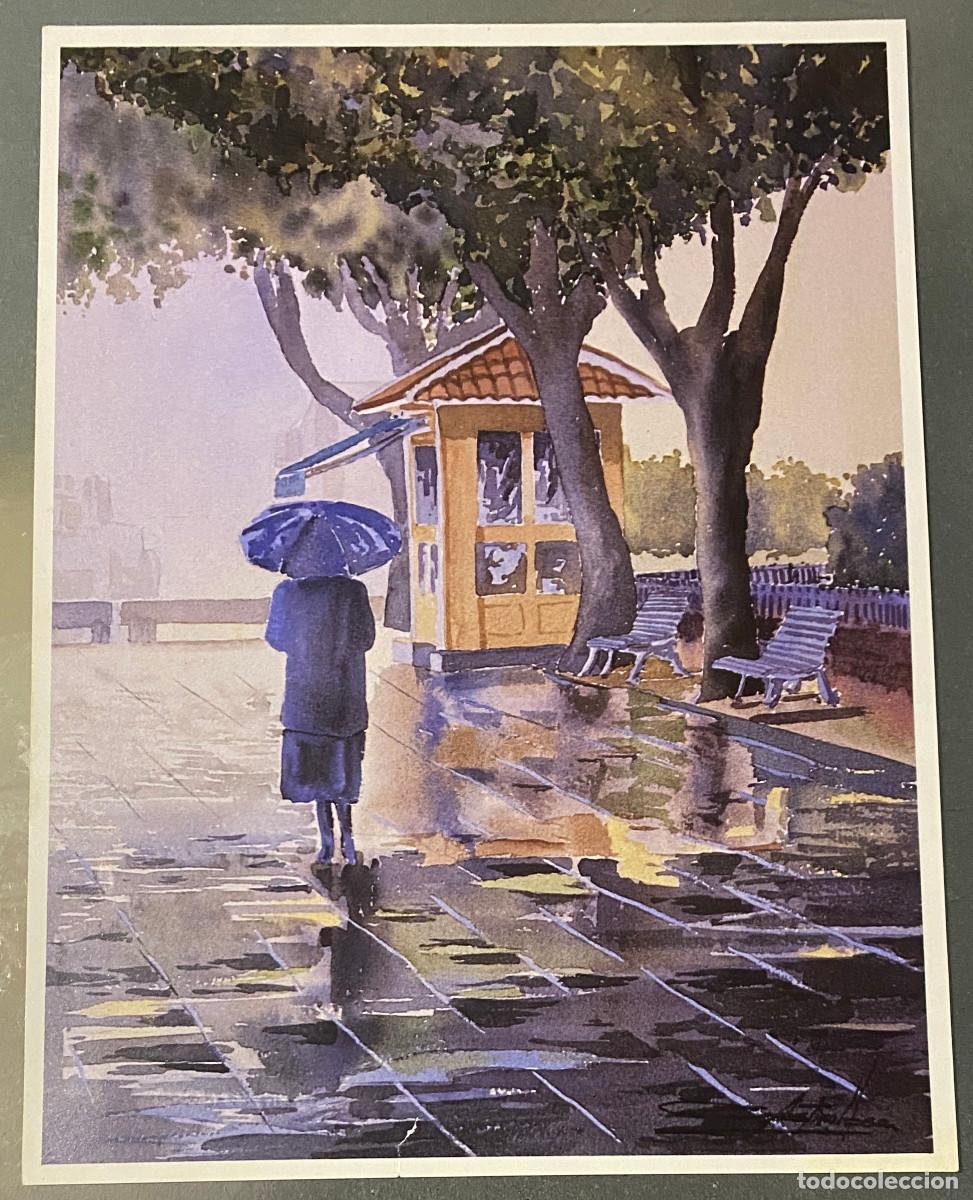Arte: L&aacute;mina enmarcable, reproducci&oacute;n de obra de arte de Celestino Mesa P&eacute;rez. Tama&ntilde;o A4 enmarcable. Nueva