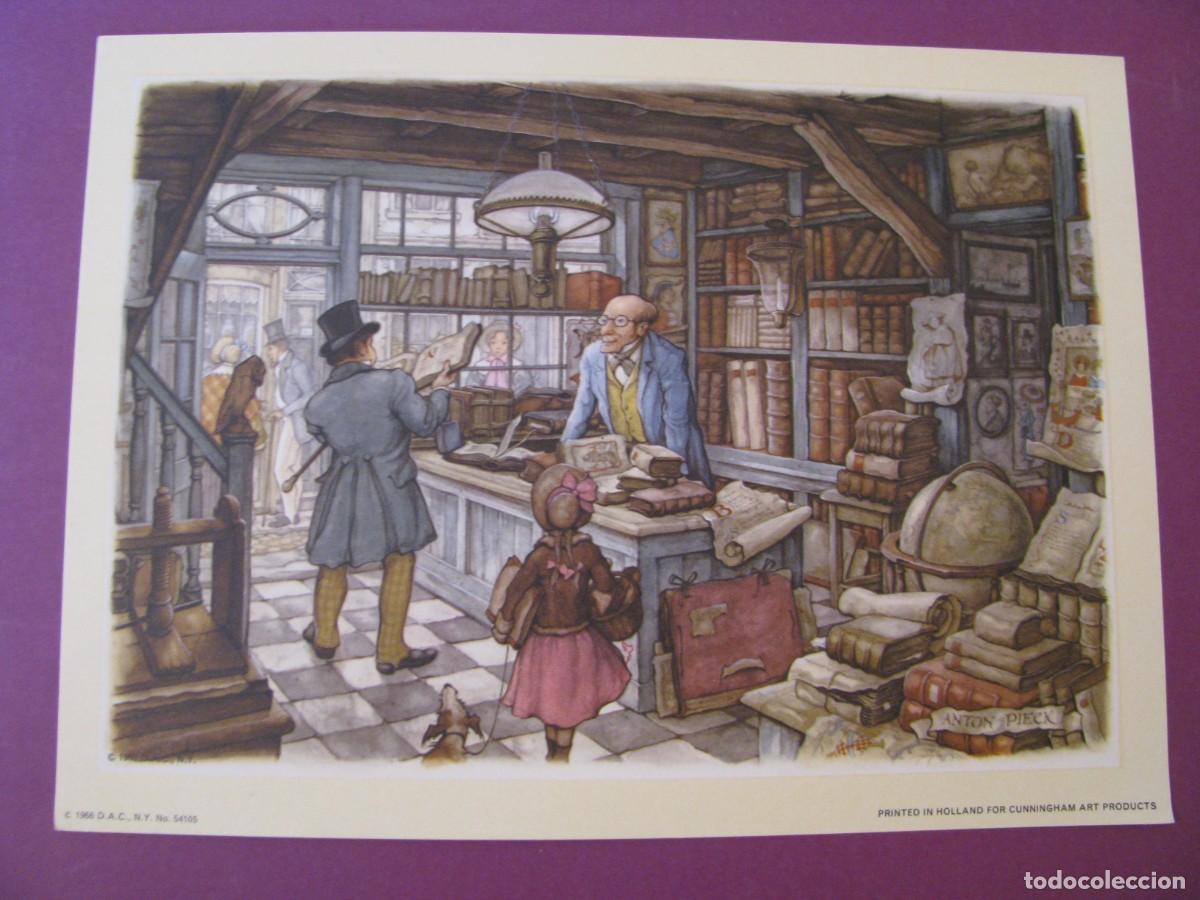 Arte: LAMINA DE ANTON PIECK. D.A.C. DONALD ART CO. N.Y. PRINTED IN HOLLAND. 1966. 19X14 CM.