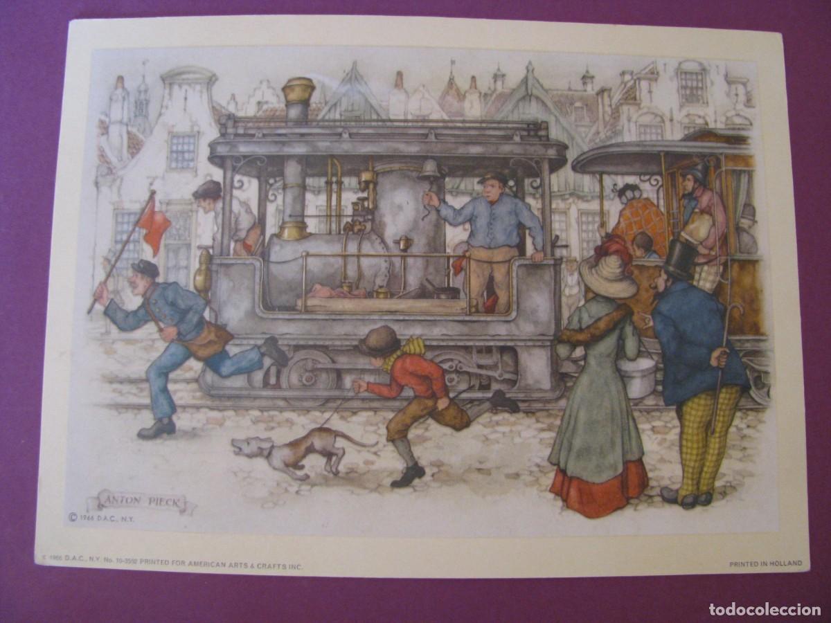 Arte: LAMINA DE ANTON PIECK. D.A.C. DONALD ART CO. N.Y. PRINTED IN HOLLAND. 1966. 19X14 CM.