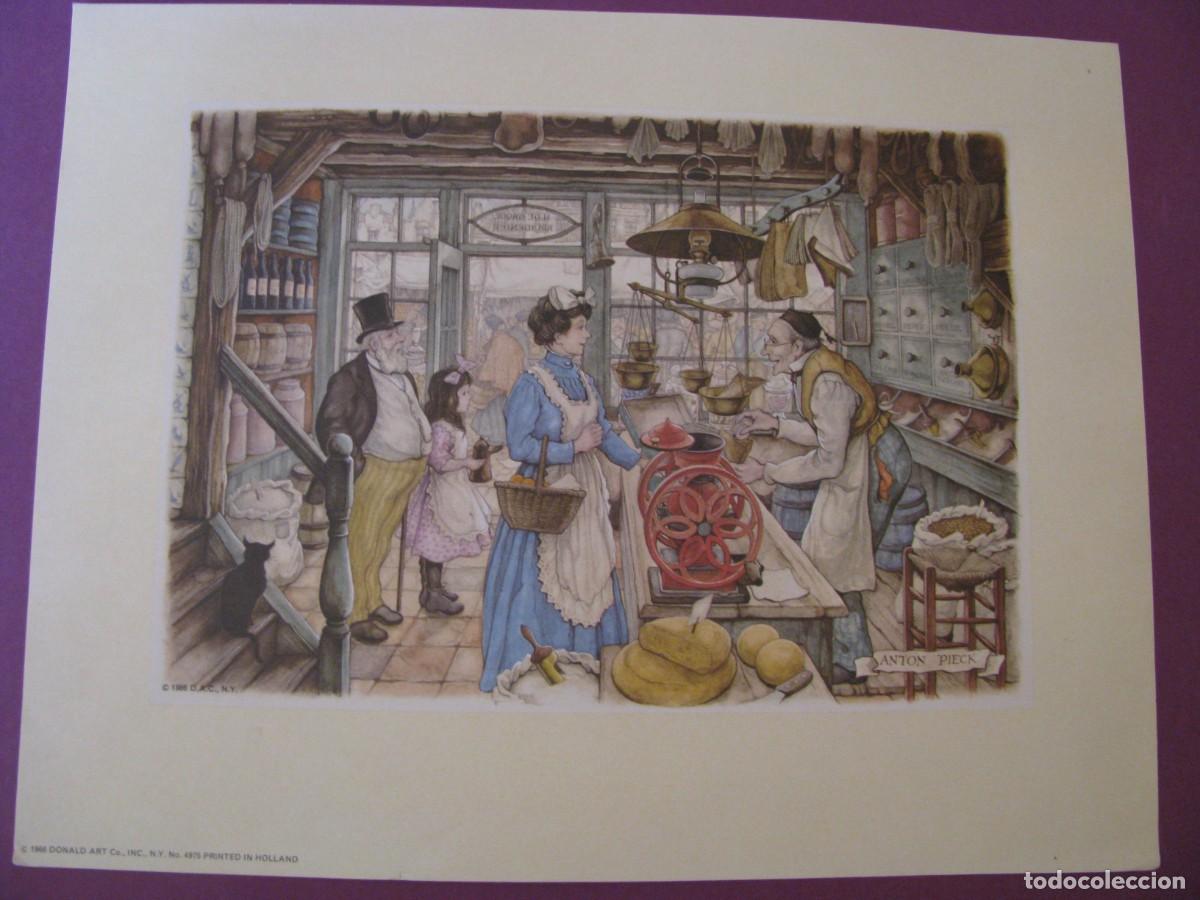 Arte: LAMINA DE ANTON PIECK. D.A.C. DONALD ART CO. N.Y. PRINTED IN HOLLAND. 1966. 23X18 CM.