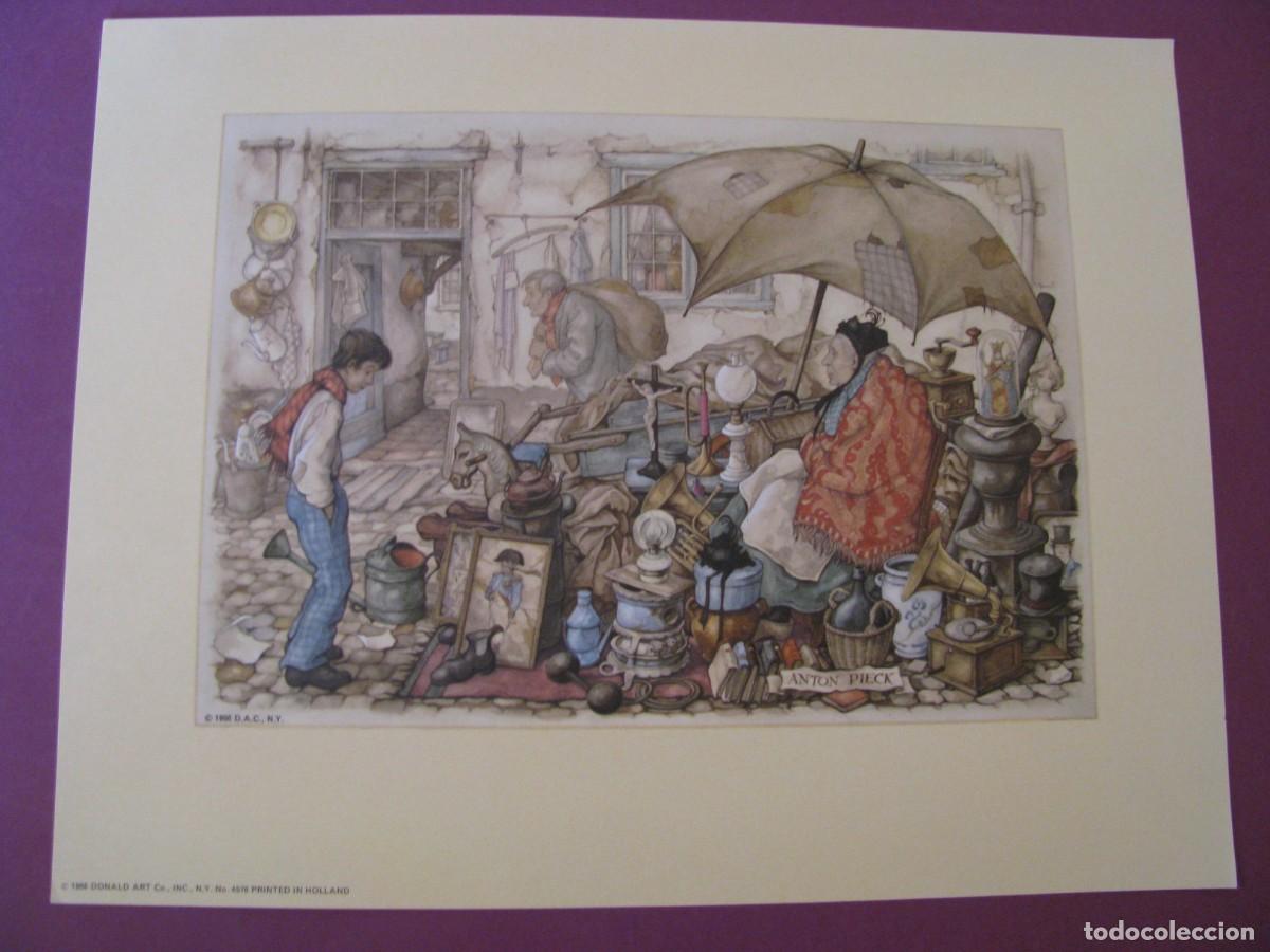 Kunst: LAMINA DE ANTON PIECK. D.A.C. DONALD ART CO. N.Y. PRINTED IN HOLLAND. 1966. 23X18 CM.