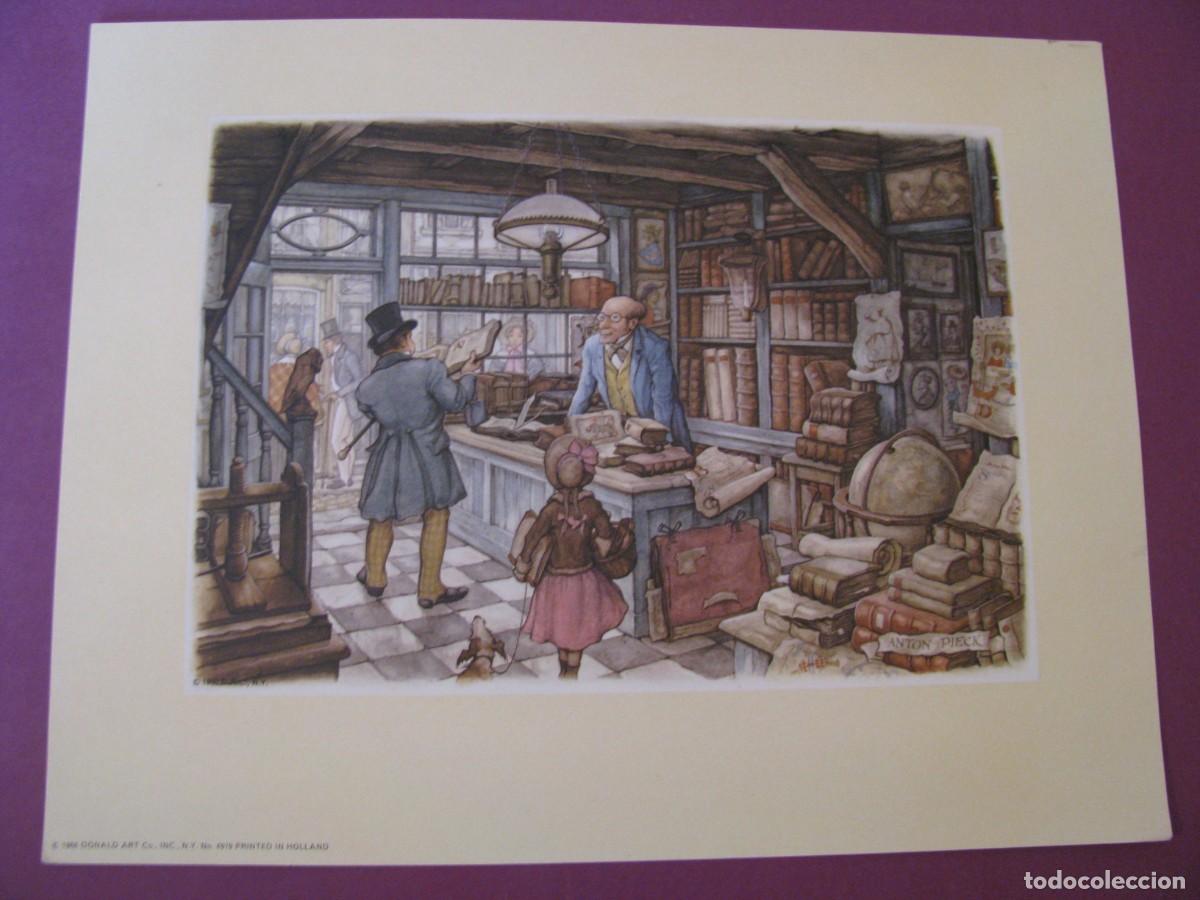 Kunst: LAMINA DE ANTON PIECK. D.A.C. DONALD ART CO. N.Y. PRINTED IN HOLLAND. 1966. 23X18 CM.