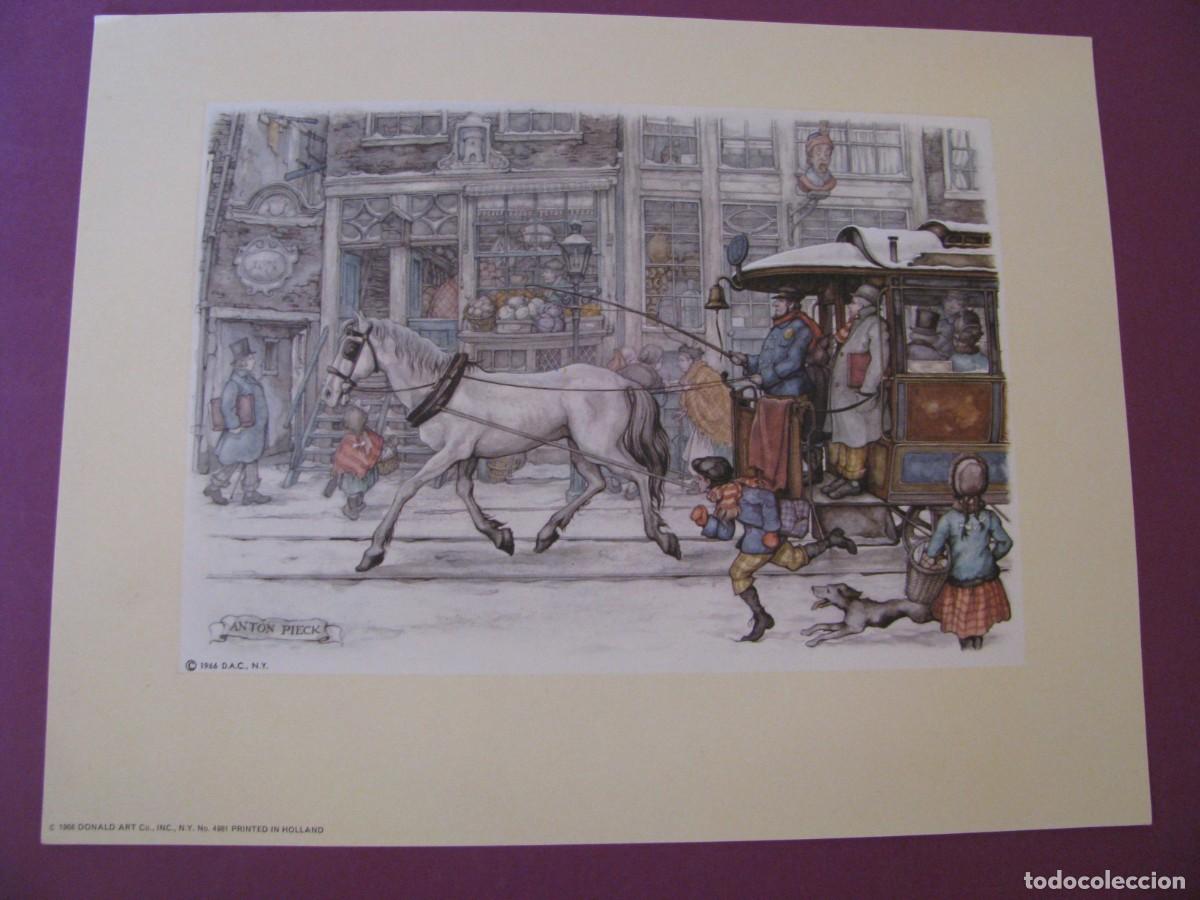 Arte: LAMINA DE ANTON PIECK. D.A.C. DONALD ART CO. N.Y. PRINTED IN HOLLAND. 1966. 23X18 CM.