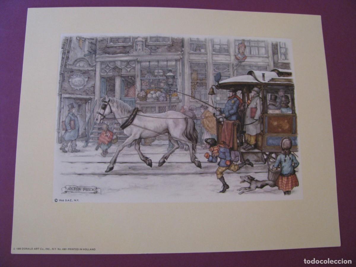Arte: LAMINA DE ANTON PIECK. D.A.C. DONALD ART CO. N.Y. PRINTED IN HOLLAND. 1966. 23X18 CM.