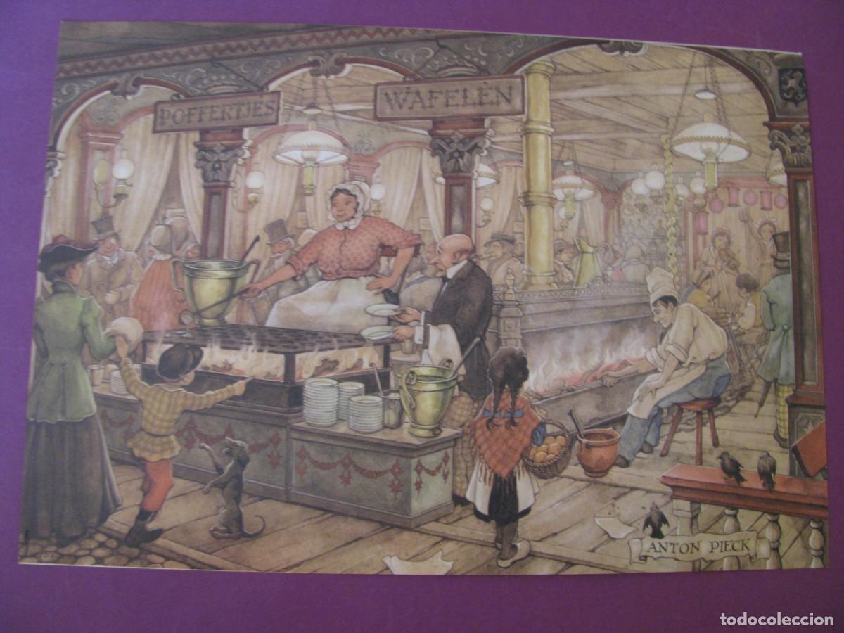 Arte: LAMINA DE ANTON PIECK. D.A.C. DONALD ART CO. N.Y. PRINTED IN HOLLAND. 1973. 22,5X15,5 CM.