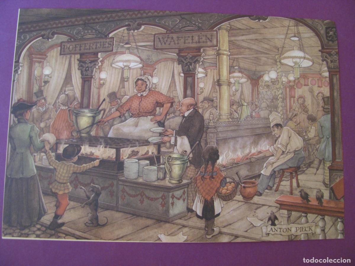 Arte: LAMINA DE ANTON PIECK. D.A.C. DONALD ART CO. N.Y. PRINTED IN HOLLAND. 1973. 22,5X15,5 CM.