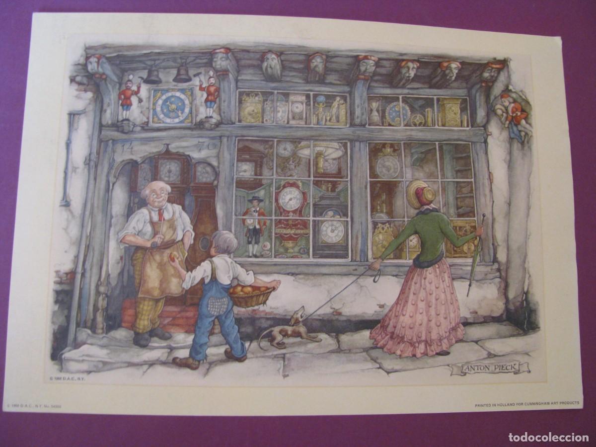 Arte: LAMINA DE ANTON PIECK. D.A.C. DONALD ART CO. N.Y. PRINTED IN HOLLAND. 1968. 25,5X18 CM.