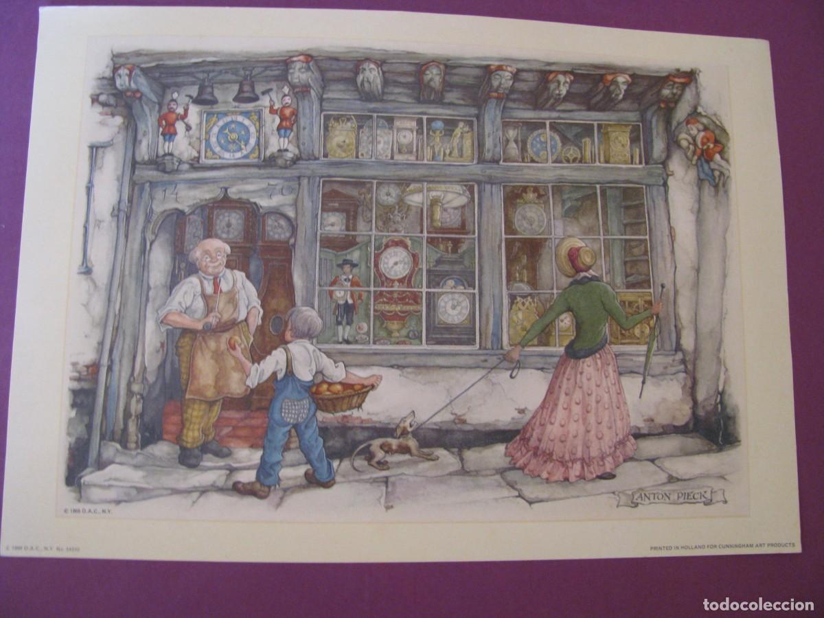 Arte: LAMINA DE ANTON PIECK. D.A.C. DONALD ART CO. N.Y. PRINTED IN HOLLAND. 1968. 25,5X18 CM.