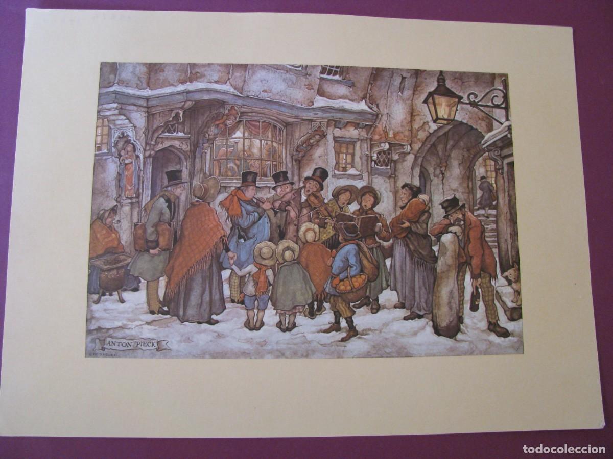 Arte: LAMINA DE ANTON PIECK. D.A.C. DONALD ART CO. N.Y. PRINTED IN HOLLAND. 1971. 30,5X23 CM.